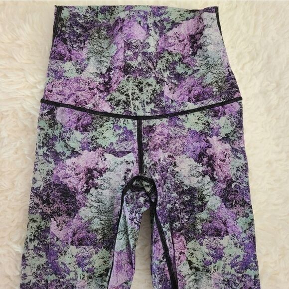 Lululemon Vivid Vision Wunder Under Hi-Rise Tight Leggings Size 2 - Picture 9 of 15